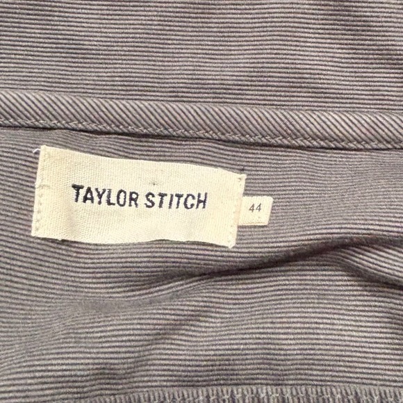 Taylor Stitch Mens Size 44 XL Bomber Jacket Charcoal Jungle Cloth Gray Corduroy - Picture 4 of 10